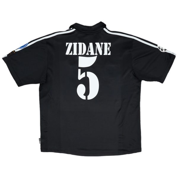 Zidane #5 Retro Real Madrid Centenary Away Jersey 2002/03