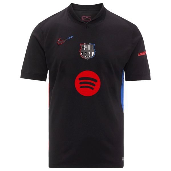 Barcelona Away Spotify Logo Without Text Jersey