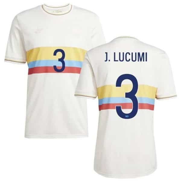 J. LUCUMI #3 Colombia Centenary Collection Jersey