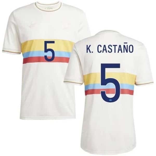 K. CASTAÑO #5 Colombia Centenary Collection Jersey