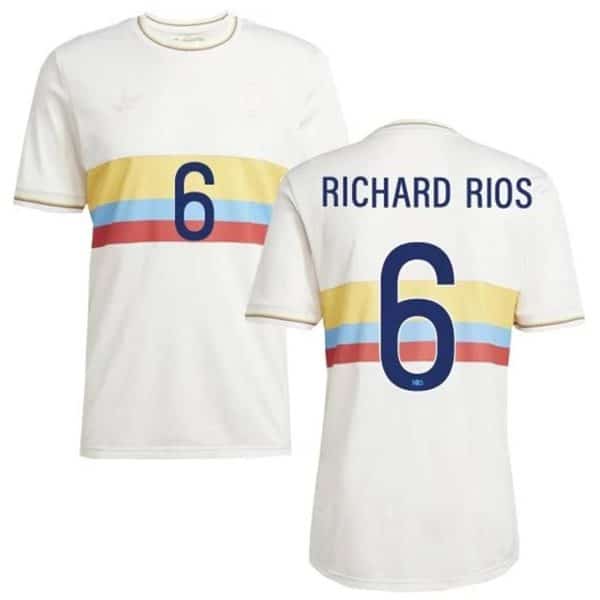 RICHARD RIOS #6 Colombia Centenary Collection Jersey