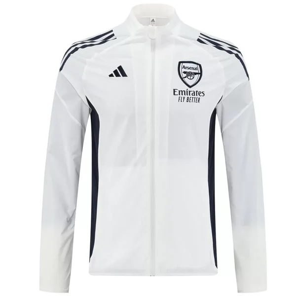 Arsenal Windbreaker Jacket White 2025/26