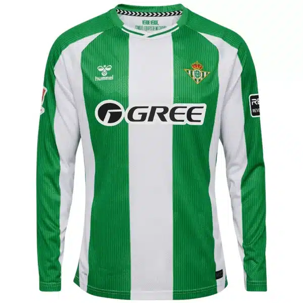 Real Betis Home Long Sleeve Jersey 2025/26