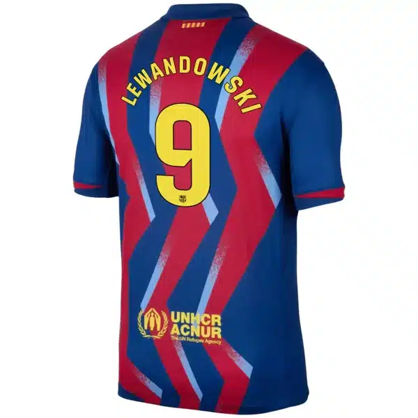 LEWANDOWSKI #9 Barcelona Fourth ‘El Clásico’ Jersey 2025/26
