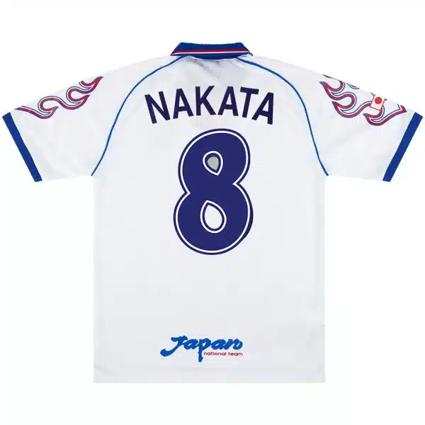 Nakata #8 Retro Japan Away Jersey 1998