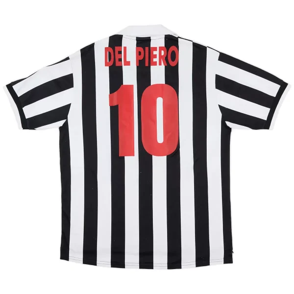 Del Piero #10 Retro Juventus Home Jersey 1998/99