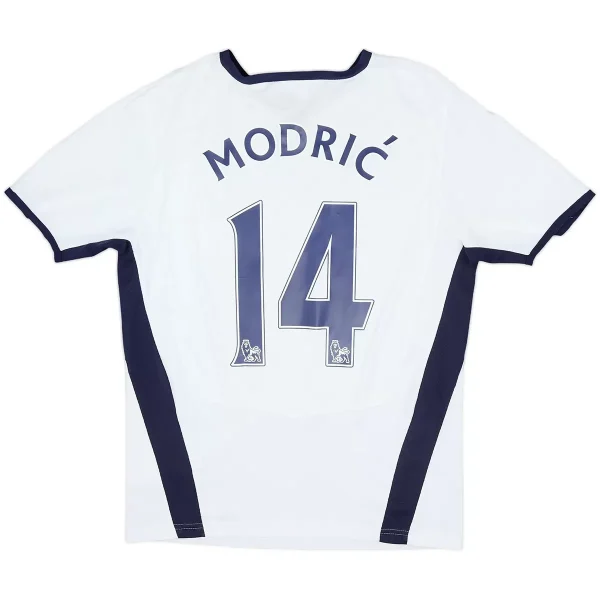 Modrić #14 Retro Tottenham Hotspur Home Jersey 2008/09