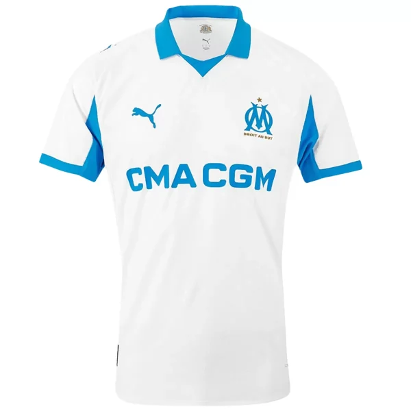 Marseille Home Match Jersey Player Version 2025/26