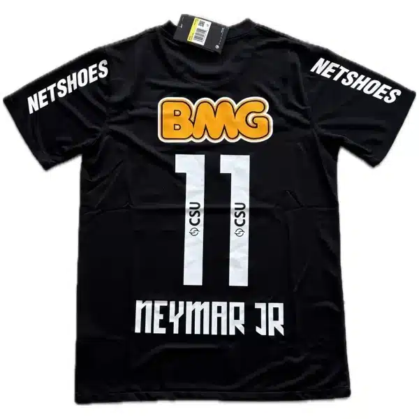 Neymar Jr #10 Retro Santos FC Away Jersey 2011/12