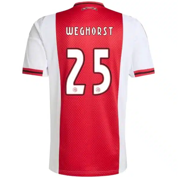 WEGHORST #25 Ajax Home Jersey 2025/26