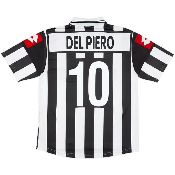 Del Piero #10 Retro Juventus Home Jersey 2001/02