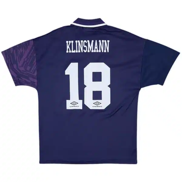 Klinsmann #18 Retro Tottenham Hotspur Away Jersey 1994/95