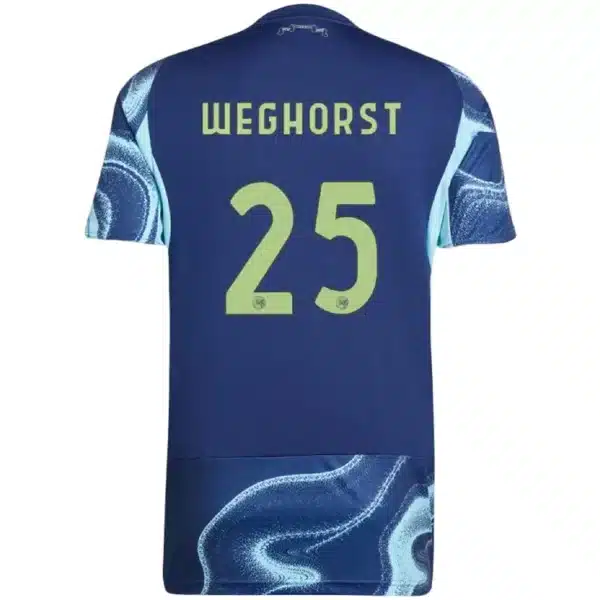 WEGHORST #25 Ajax Away Jersey 2025/26