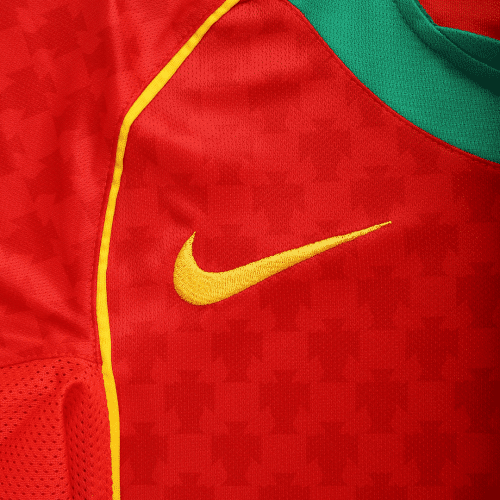 C.Ronaldo #17 Retro Portugal Home Jersey Euro 2004