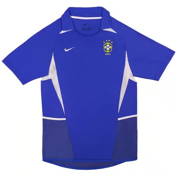 Retro Brazil Away Jersey World Cup 2002