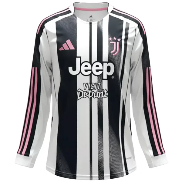 Juventus Home Long Sleeve Jersey 2025/26