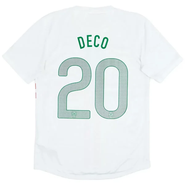 Deco #20 Retro Portugal Away Jersey 2012