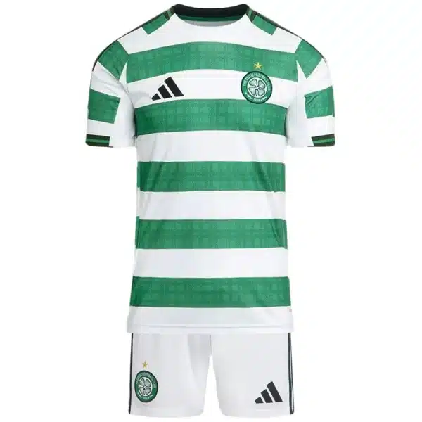Kids Celtic Home Jersey Kit 2025/26