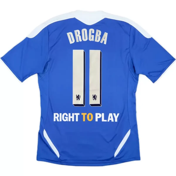 Drogba #11 Retro Chelsea UCL Final Home Jersey 2011/12