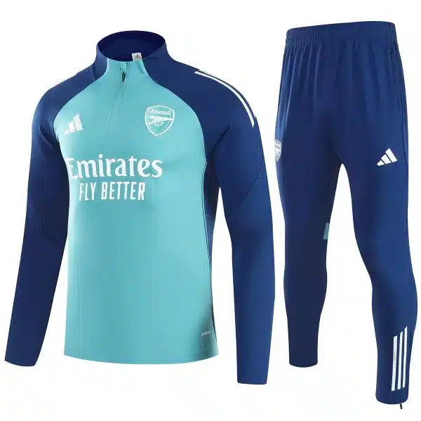Arsenal 1/4 Zipper Sweat Kit(Top+Pants) Green 2025/26