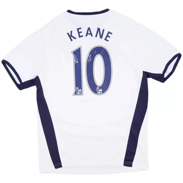 Keane #10 Retro Tottenham Hotspur Home Jersey 2008/09