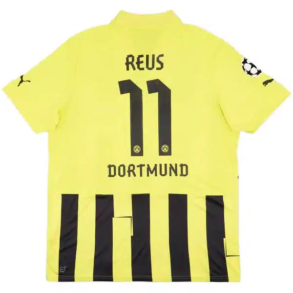 Reus #11 Retro Borussia Dortmund UCL Home Jersey 2012/13