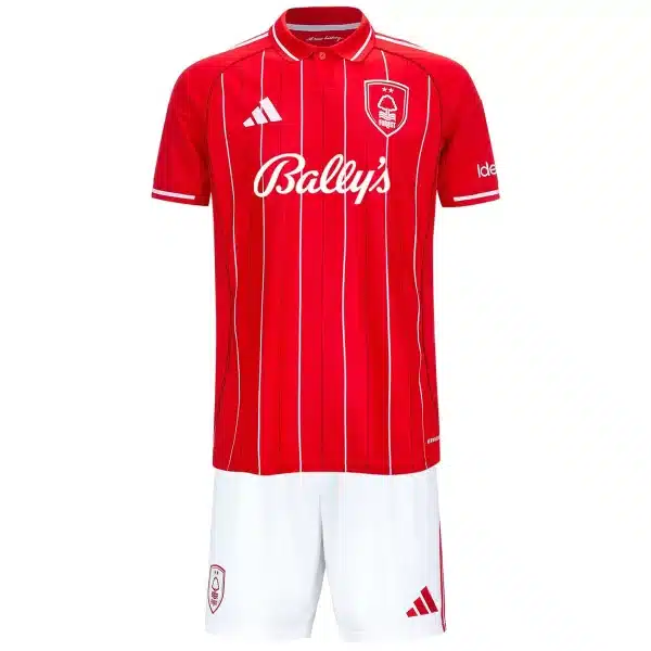 Kids Nottingham Forest Home Jersey Kit 2025/26