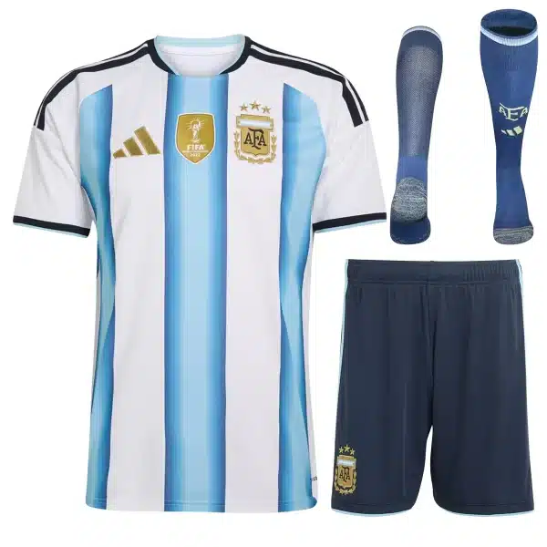 Argentina Home Jersey Full Kit World Cup 2026