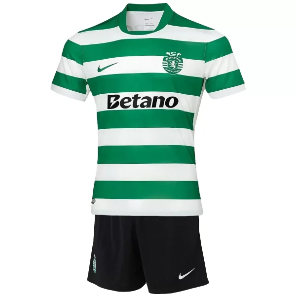 Kids Sporting CP Home Jersey Kit 2025/26