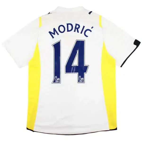 Modrić #14 Retro Tottenham Hotspur Home Jersey 2009/10