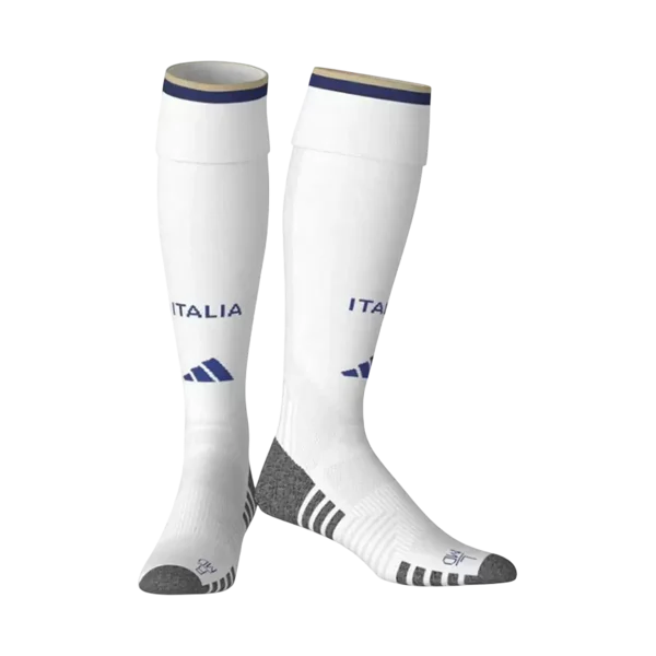 Italy Home Soccer Socks – White 2026