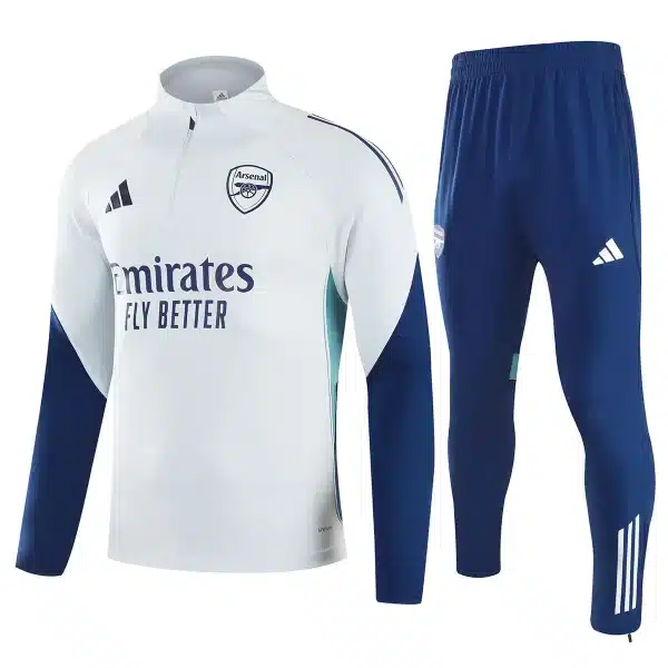 Arsenal 1/4 Zipper Sweat Kit(Top+Pants) Gray 2025/26