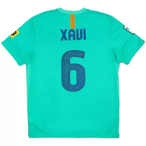 XAVI #6 Retro Barcelona Away Jersey 2010/11