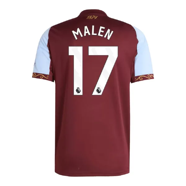 MALEN #17 Aston Villa Home Jersey 2025/26