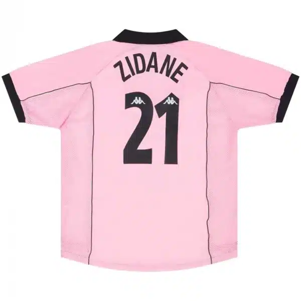 Zidane #21 Retro Juventus Away Jersey 1997/98