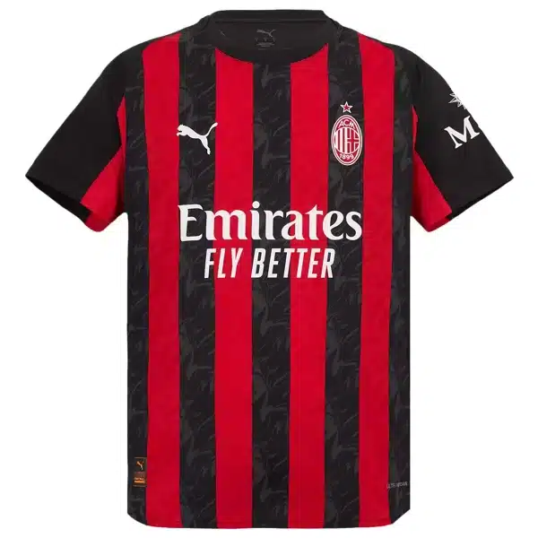 AC Milan Home Match Jersey Player Version 2025/26