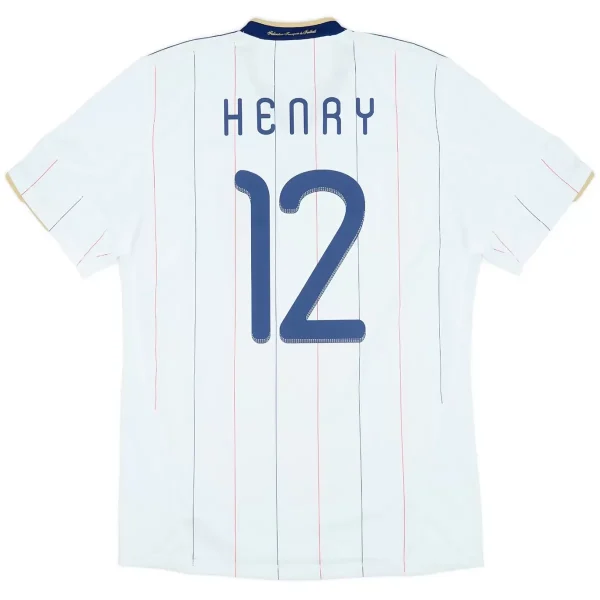 HENRY #12 Retro France Away Jersey World Cup 2010