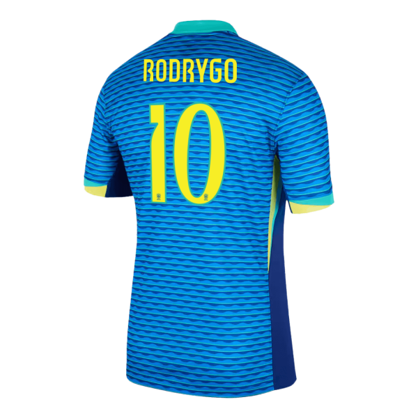 RODRYGO #10 Brazil Away Jersey Copa America