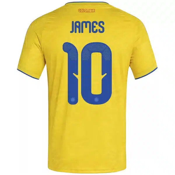James #10 Colombia Home Jersey World Cup 2026