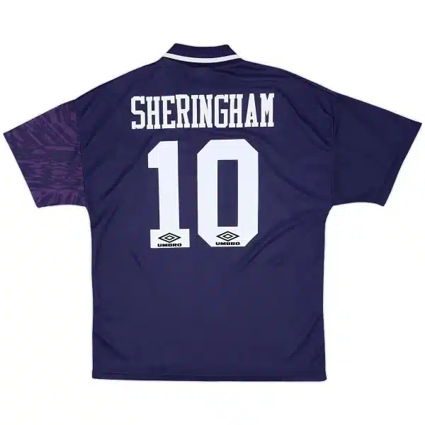 Sheringham #10 Retro Tottenham Hotspur Away Jersey 1994/95