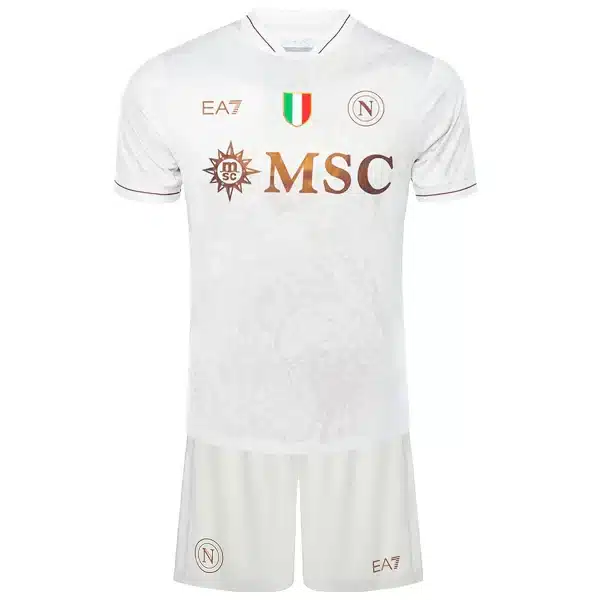 Kids Napoli Away Jersey Kit 2025/26