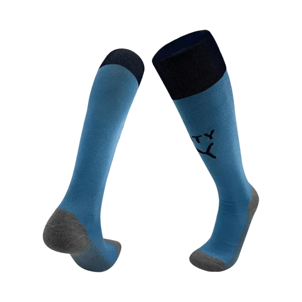 Manchester City Home Soccer Socks – Blue 2025/26