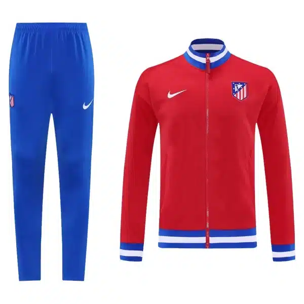 Atletico Madrid Training Tracksuit Kit(Jacket+Pants) Red 2025/26