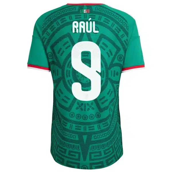 Raúl #9 Mexico Home Match Jersey Player Version World Cup 2026