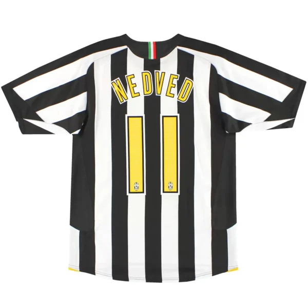 NEDVED #11 Retro Juventus Home Jersey 2005/06