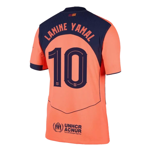LAMINE YAMAL #10 Barcelona Third Match Jersey Player Version 2025/26 – UCL