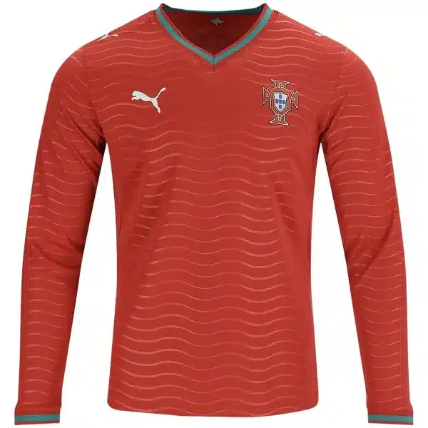 Portugal Home Match Long Sleeve Jersey Player Version World Cup 2026