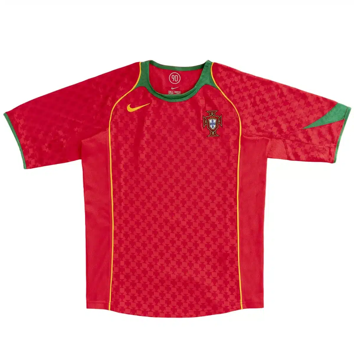 C.Ronaldo #17 Retro Portugal Home Jersey Euro 2004