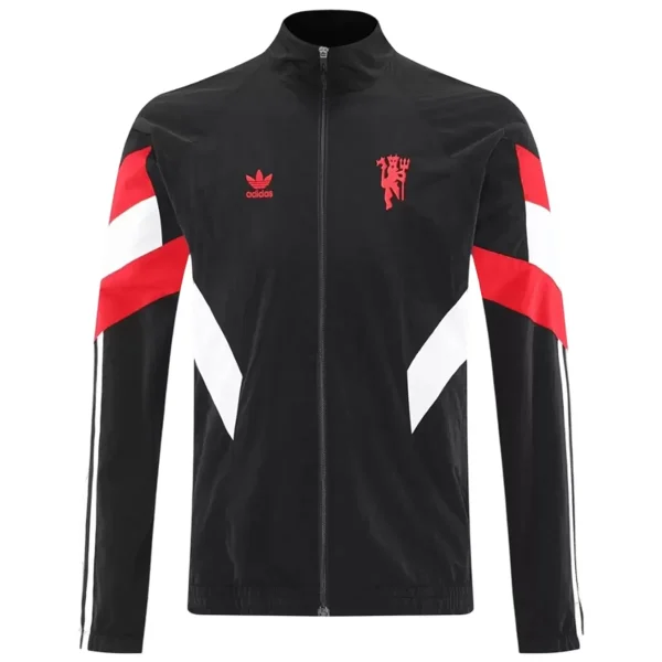 Manchester United Windbreaker Jacket Black 2025/26