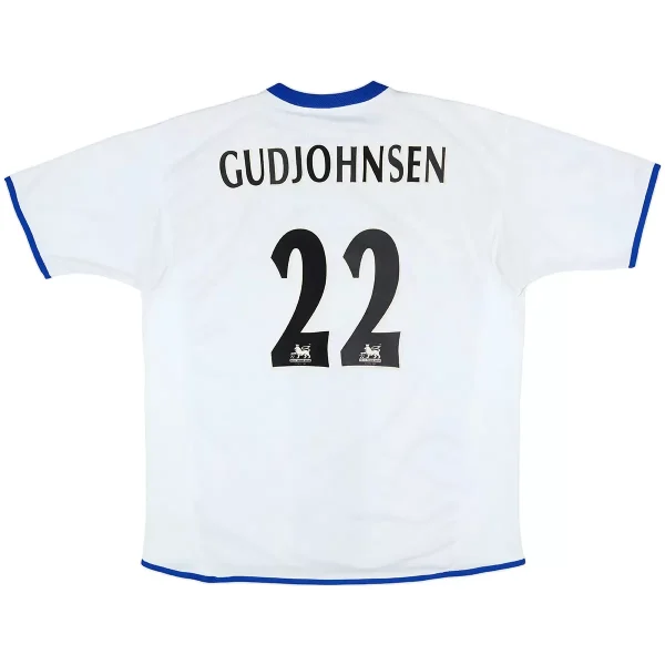 Gudjohnsen #22 Retro Chelsea Away Jersey 2003/05